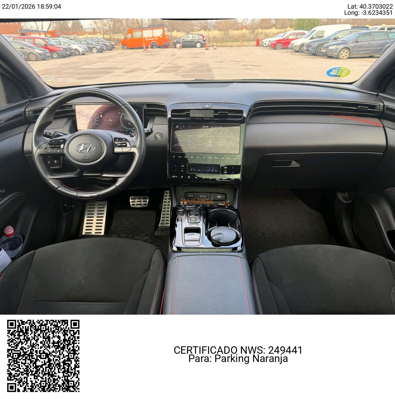 Maletero del vehículo