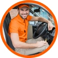 Servicio Driver Car de Parking Naranja